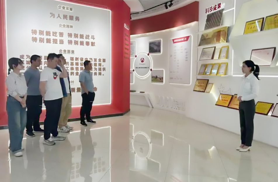 南昌市政建設(shè)集團開展“重溫奮斗史，啟航新征程”企業(yè)展廳講解活動